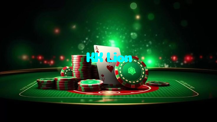 KK Lion casino presented on mobile device in Pakistan with slots and live games